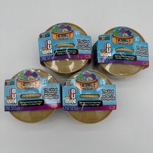 RMS Squishy Bun 🌈 Rainbow Viral Mystery Dumpling 4 Pack Tie Dye Factory Sealed
